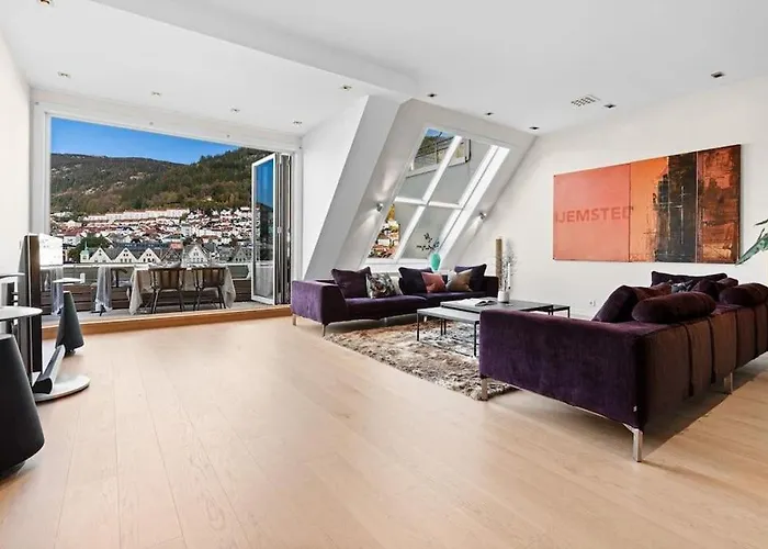 Exclusive Penthouse With Terrace Διαμέρισμα Μπέργκεν