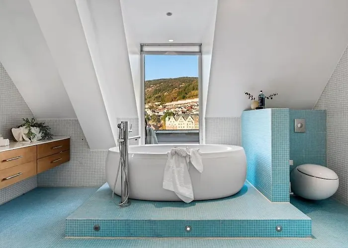 Exclusive Penthouse With Terrace Μπέργκεν