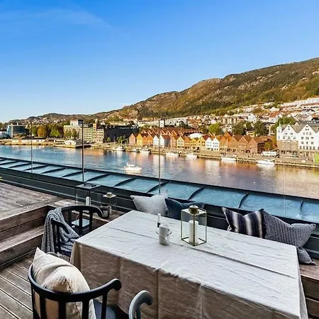 Exclusive Penthouse With Terrace Apartmán Bergen
